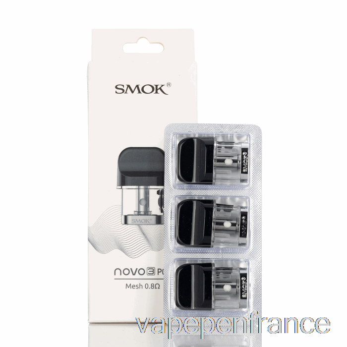 Smok Novo 3 Dosettes De Remplacement Stylo Vape à Dosettes En Maille De 0,8 Ohm